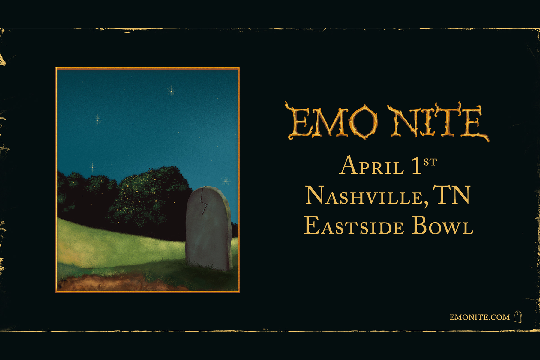 [TICKET GIVEAWAY] Emo Nite | April 1 @ Eastside Bowl