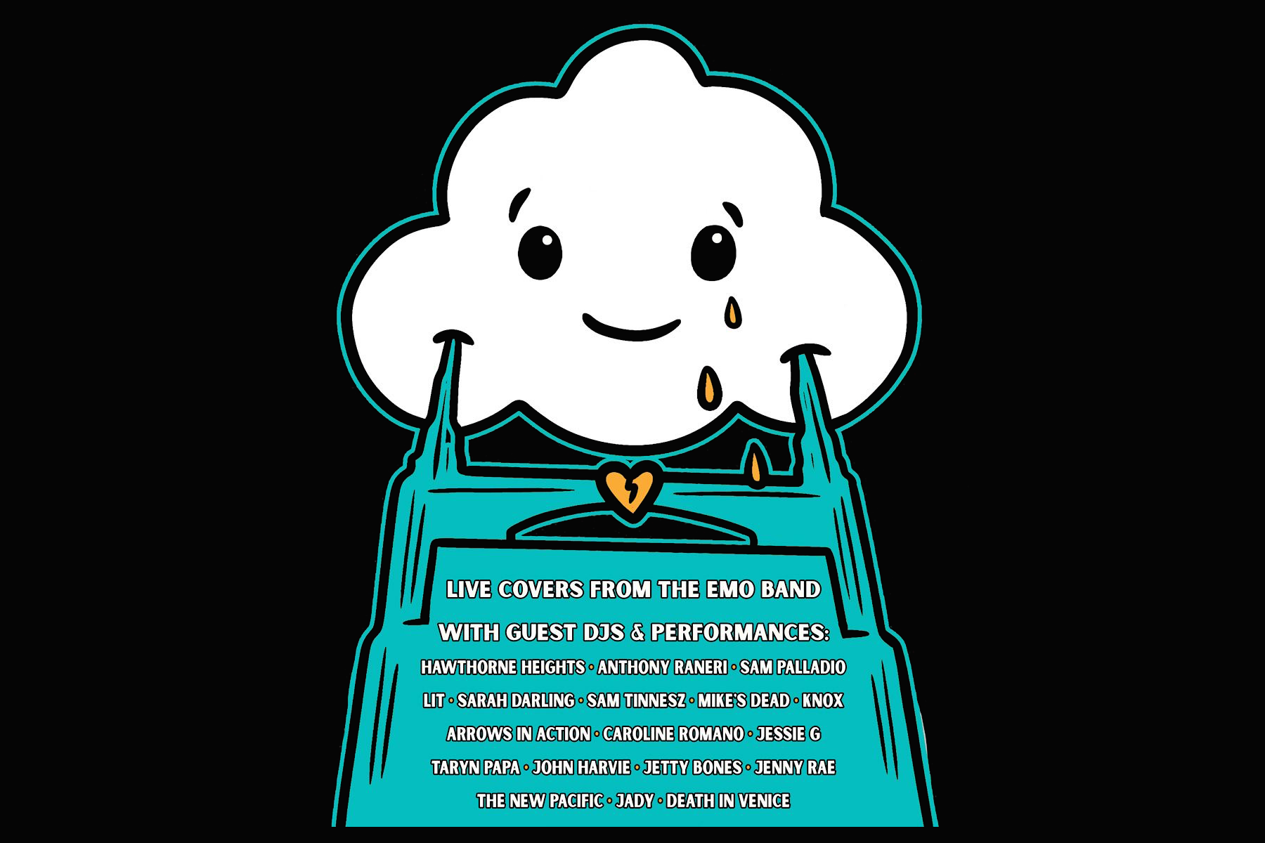 [TICKET GIVEAWAY] Emo Night Nashville ft. Hawthorne Heights, Anthony Raneri, Sam Palladio, Lit, The Emo Band, & More | May 6 @ Marathon Music Works