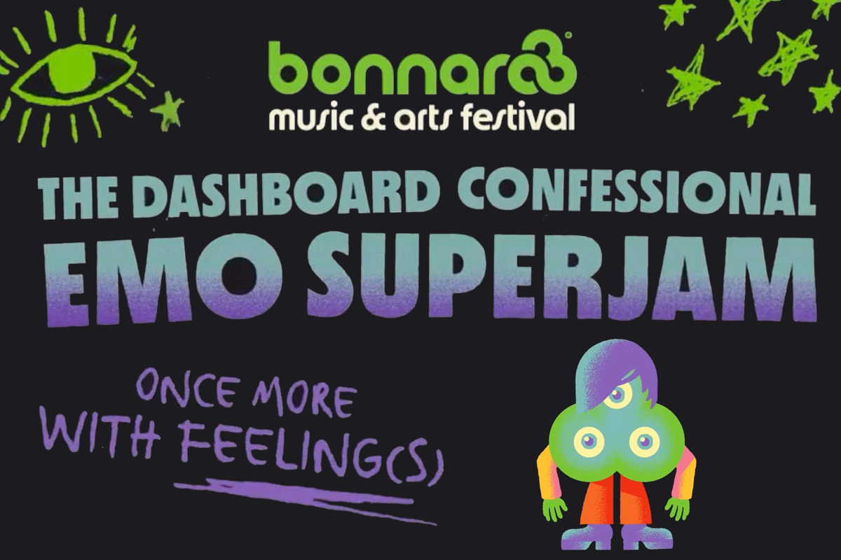 Andrew McMahon, Geoff Rickly, Mike Kinsella, More to Play Dashboard Confessional Emo SuperJam at Bonnaroo