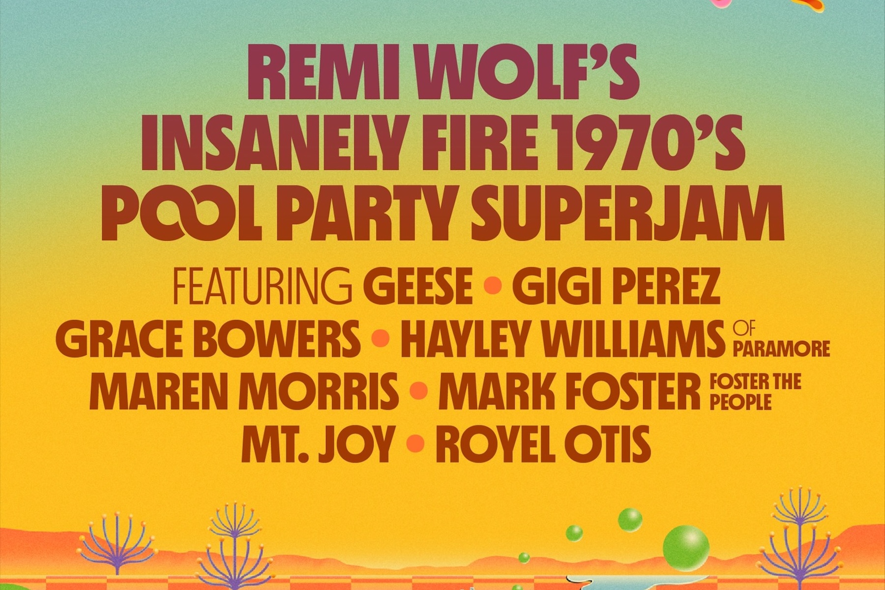 Bonnaroo 2025 Artist Spotlight: Remi Wolf’s Insanely Fire 1970’s Pool Party SuperJam